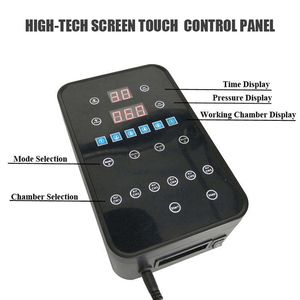 Botas de Compresión de Aire para Recuperación de Piernas y Pies, Masajeador de Compresión de Aire de 6 Cámaras para Piernas, para la Circulación y Relajación Muscular - Product Image 3