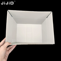 JIJID Boîtes en plastique d'impression personnalisée Boîte en plastique ondulé Boîtes creuses en plastique pour eau boisson