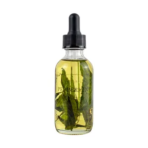 OEM ODM di alta qualità all'ingrosso olio essenziale di menta piperita 60ml 120ml sfuso olio di menta piperita per la cura del viso fornitore della cina