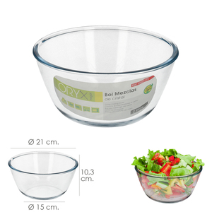Ciotola in vetro per mescolare, 2 litri. - Product Image 3