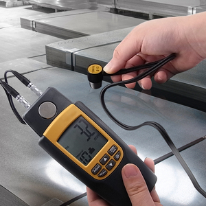 1.2-220mm Digital Ultrasonic Thickness Meter LCD Built-in Calibration 5MHz Frequency for Steel Copper Glass <b>Iron</b> - Product Image 2
