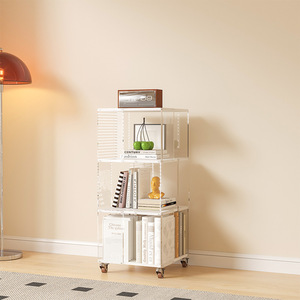 Étagère de sol moderne First Color, rotative à 360 degrés, multi-niveaux, pour salon, chambre et bureau - Product Image 4