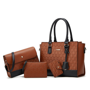 New Trendy and Versatile Tote <b>Bag</b> <b>Set</b> for Women Fashionable and Casual Four-Piece <b>Set</b> Best-Selling Women's <b>Bag</b> - Product Image 2
