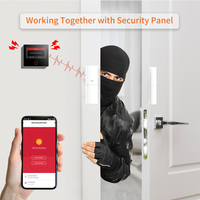 Staniot Tuya Smart WIFI capteur de porte magnétique fenêtre ouverte/fermée détecteur 10 ans APP alerte télécommande alarme de sécurité