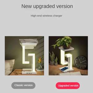 Suspension Table Lamp Smartphone Wireless Charging Table Lamp Eye Protection <b>LED</b> Night <b>Light</b> Home Romantic Decoration - Product Image 5