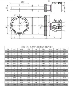 נירוסטה ואקום תריס פנאומטי <span class=keywords><strong>KF</strong></span> CF ISO שקופיות שער שסתום - Product Image 5