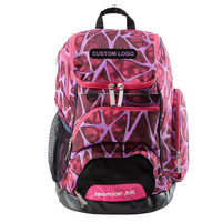Sac à dos de sport sublimé grand format 35L étanche pour entraînement de natation, idéal pour l'école, les activités de plein air et les voyages