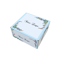 Caja de Papel para Empaque de Camisetas Personalizada, Caja de Papel 100% Reciclable, Caja de Empaque Creativa para Ropa