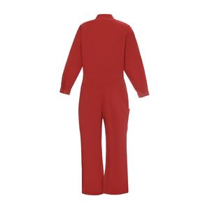 European American Style Workwear <strong>Coveralls</strong> Breathable Cotton Overalls <strong>Large</strong> 3D Pockets Logo Printing Spring/Autumn Labor - Product Image 5