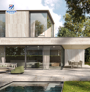 <span class=keywords><strong>Travertine</strong></span> màu trắng đầy đủ cơ thể đánh bóng gạch sửa chữa đá tự nhiên màu be gạch sứ cho tường ốp - Product Image 6