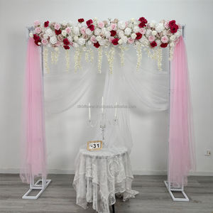 Modern Wedding Decorations High Quality Wedding Backdrop Arrangement <b>Table</b> Centerpieces Floor Floral Ball Runner - Product Image 1