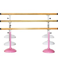 Barre de danse portable réglable en hauteur pour l'entraînement d'équilibre abdominal
