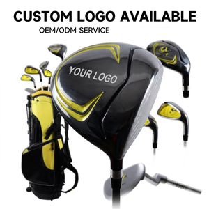 Ensemble de clubs de <span class=keywords><strong>golf</strong></span> junior OEM 7 pièces avec tiges en graphite et fer en zinc pour enfants de 90 à 110 cm de taille et logo personnalisé, MOQ 100 - Product Image 4