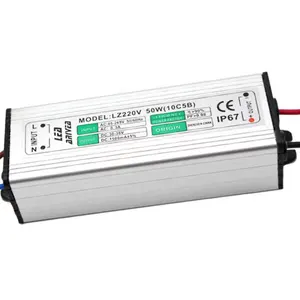 Controlador Led para panel de luces, fuente de alimentación de 50 vatios, 1500ma, 36 voltios, 10 vatios a 50 vatios