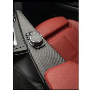 Giá sỉ 7 món đồ trang trí nội thất bằng sợi carbon Alcantara hiệu năng cao M Performance cho dòng xe 3 4 Series F30 F31 F34 F82 - Product Image 4