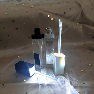 ขวดลิปกรอสทรงสี่เหลี่ยมภาชนะบรรจุของเหลวหลอดเปล่าลิปกลอสไฟ LED โลโก้ออกแบบได้ตามต้องการ - Product Image 1