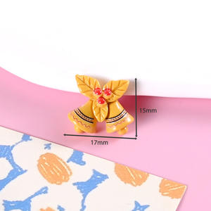 CHENXI Série de Noël personnalisée Breloques en résine DIY pour coques de téléphone, pinces à cheveux, artisanat moderne, décoration, accessoires en résine - Product Image 6