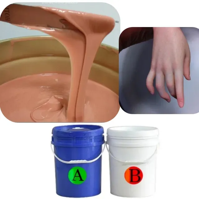 Silicone cao su nguyên liệu Silicone cao su chất lỏng cho búp bê Silicone Sản phẩm dành cho người lớn chân tay giả làm khuôn