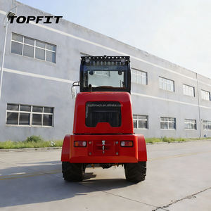 TOPFIT H280 Diesel Compact Wheel Skid Steer Loader 0.5m Bucket Capacity LAIDONG 2 Ton 1 Year Gear High Operating Efficiency - Product Image 5