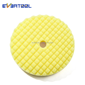 EVERTOOL Light Cut Polishing <span class=keywords><strong>Buff</strong></span> Foam Buffing <span class=keywords><strong>Bonnet</strong></span> Auto Detailing Sponge Pad Cleaner Removeing Residue to Restore Performance - Product Image 5
