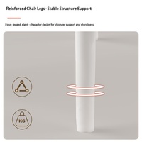 Chaise de salle à manger vintage en rotin tressé avec cadre en plastique, chaise ergonomique respirante avec dossier tissé et accoudoirs pour café et hôtel