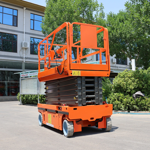 Elevador de tijera hidráulico eléctrico pequeño de 6m <span class=keywords><strong>Skyjack</strong></span> Access Plataforma aérea hidráulica Elevador de tijera eléctrico Precio con CE - Product Image 3