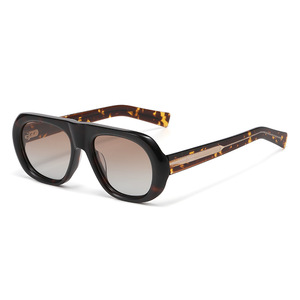 Finewell YSAT3016 2026 Lunettes de soleil polarisées de <span class=keywords><strong>luxe</strong></span> <span class=keywords><strong>vintage</strong></span> de marque, UV400, logo personnalisé, lunettes de soleil en acétate de haute qualité pour femmes et hommes - Product Image 4