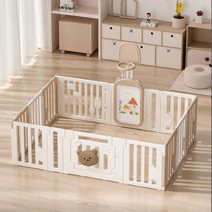 Clôture <span class=keywords><strong>jouet</strong></span> pliable mignon parc intérieur/extérieur caractéristique de sécurité chambre d'enfants et mobilier de terrain de jeu - Product Image 2