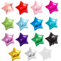 Ballons étoiles en feuille d'aluminium, 18 pouces, 1 pièce, à hélium, décoration de réception de mariage, cadeaux