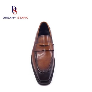 Chaussures Vintage Dreamy Stark pour Hommes – Nouvelles Chaussures Habillées Décontractées en Cuir de Bovin Marron pour l'Automne/Hiver, Idéales pour les Fêtes - Product Image 3