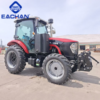 Tracteur agricole EACHAN 100 CV, cultivateur sur roues, tracteurs pour vergers, direction hydraulique