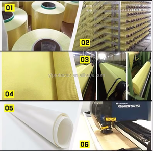 Fabbrica personalizzato morbido 37cN UHMWPE Aramid UD tessuto flessibilità materie prime di protezione giubbotti alto modulo tessuto aramidico tessuto - Product Image 3