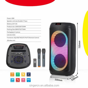 Jbr NDR-810 <span class=keywords><strong>Bluetooth</strong></span> PA Loa Hệ Thống Ngoài Trời Powered Đảng Hộp DJ Par Loa Âm Bass Chuyên Nghiệp Hoạt Động Trolly Loa - Product Image 4