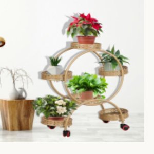 Meuble de salon de style moderne avec support à fleurs 36906-109/110/111/112/113/114 - Product Image 4
