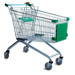 Hot Sale Popular Wholesale Factory PriceCustomized Hotter Supermarket Trolley Dubai