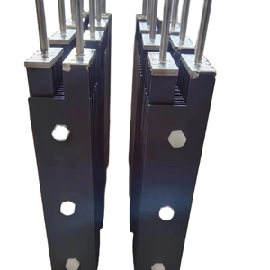 Anode en titane MMO revêtue de ruthénium utilisée pour l'électrolyse de l'hypochlorite de sodium, désinfection des piscines - Product Image 1