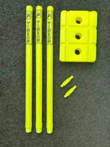 ตอคริกเก็ตแบบพรีเมี่ยมมีตอไม้ที่มีความทนทานสูงสำหรับการแข่งขันมืออาชีพการฝึกซ้อมและการเล่นสวนหลังบ้าน - Product Image 3