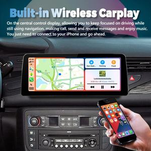 Reproductor de Video Estéreo para Auto para Citroen C5 2 2008-2017, Pantalla de 12.3 Pulgadas 1920*720, Android 13, GPS, Multimedia, Carplay, Unidad Principal - Product Image 3