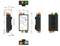 Milesgo HMI1011-MBus Modbus, BACnet a BACnet, Modbus, OPC UA, MQTT, Certificación BTL CE, Sistema BA, Recopilación de Datos IOT