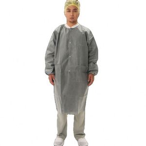 Blouse de laboratoire blanche pour hommes, blouse de laboratoire complète - Product Image 6