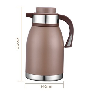 silverjet Stainless Steel Vacuum <b>Flask</b> 1L 1.5L 2L Insulated <b>Coffee</b> Tea Jug For Home Office Car Gift - Product Image 2