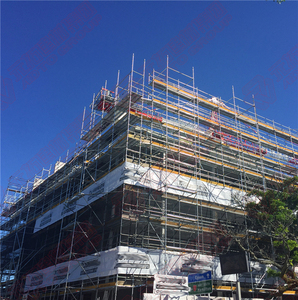 Đa hướng cán thép metallique thang mạ kẽm kết thúc facadier cho ringlock giàn giáo <span class=keywords><strong>SGS</strong></span> chứng nhận - Product Image 5