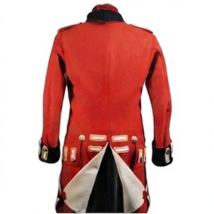 Manteau d'hiver sur mesure pour homme, uniforme de régiment britannique rouge, double boutonnage, style historique - Product Image 4