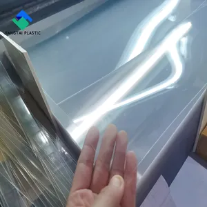 Jiangtai PE保護フィルム付き超透明硬質PVCプラスチックシート