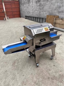 Máquina rebanadora de carne cocida automática profesional Máquina cortadora de rebanadas de carne de res máquina cortadora de carne - Product Image 6