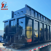 Roll off commercial personnalisé remorque poubelle avec vente en gros en usine