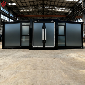 40Ft 30Ft 20Ft Erweiterbares und Faltbares Containerhaus Tiny Home Tragbares Haus für Hotel Büro Toilette Außenbereich - Product Image 4