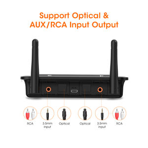 Receptor y Transmisor de Audio <span class=keywords><strong>Bluetooth</strong></span> 5.2 1Mii, 3 en 1, Modo TX + RX + Bypass, Largo Alcance de 50 Metros, Baja Latencia, Adaptador <span class=keywords><strong>Bluetooth</strong></span> para TV - Product Image 3