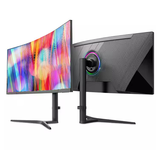34 Inch 3440*1440 4K 165hz 240HZ IPS HDR 1500R Desktop wide display 1ms Pc Curved Gaming LED Monitor