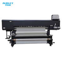 Imprimante à sublimation Audley, imprimante textile numérique, imprimante pour t-shirts, pulls, polos, soie, laine, coton, machine d'impression textile 1,8 m